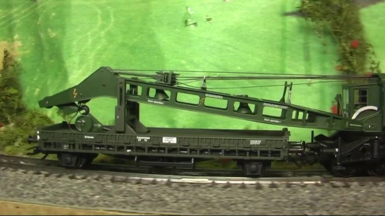 Modellbahn-Neuheiten (739) Märklin 49570 Dampfkran Ardelt
