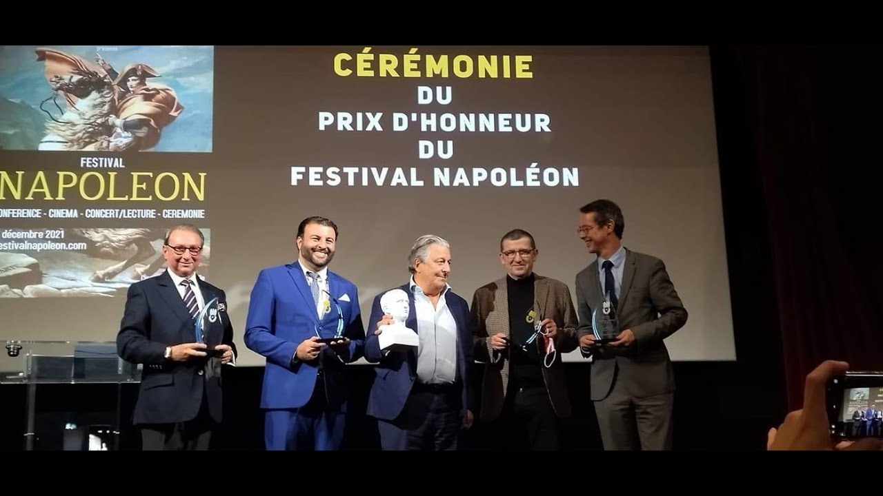 Christian Clavier reçoit le Prix d'Honneur du Festival Napoleon - Cérémonie + Discours (2021)
