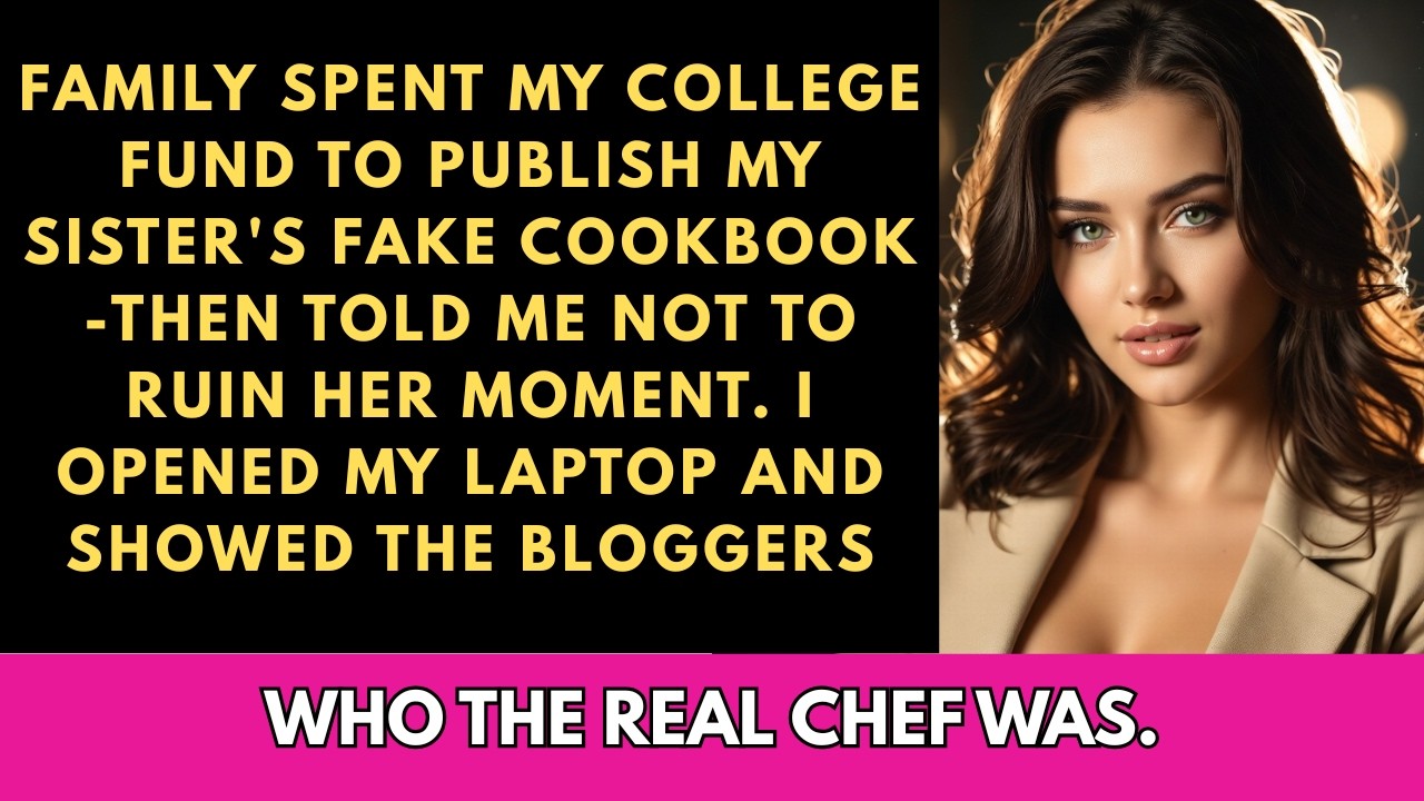 At Dinner, My Parents Unveiled My Sister’s ‘Cookbook’—Made Entirely of My Stolen Recipes  So I