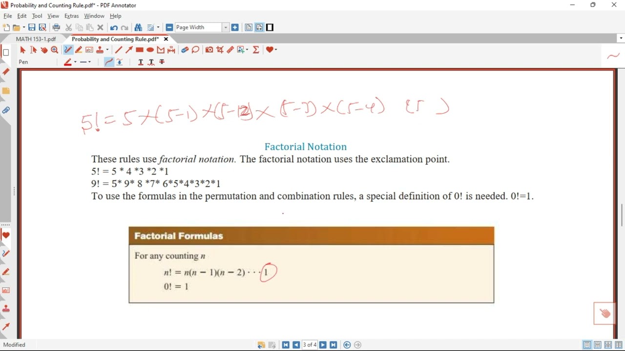 Counting Rule II Combination and Permutation rule II Fundamental Rule.