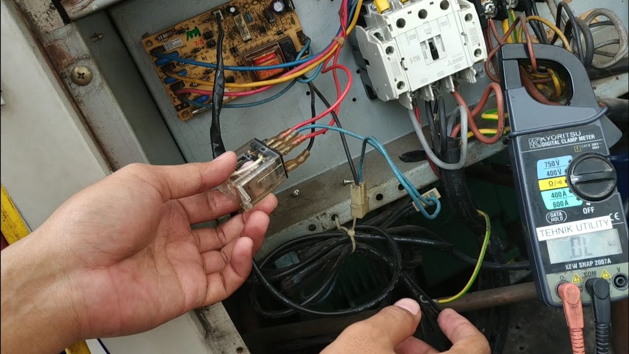 Servis AC Duct Split, Indor AC nyala tapi outdoor AC Mati