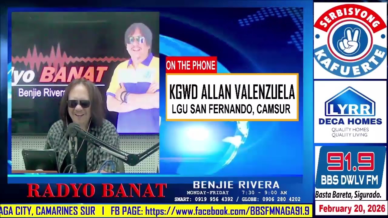 02 20 26  RADYO BANAT   BENJIE RIVERA