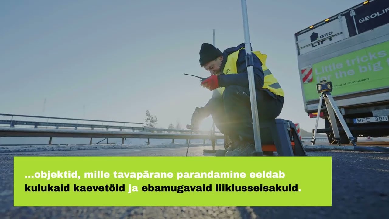 GEOLIFT – kaasaegsed lahendused infrastruktuuri stabiilsuseks