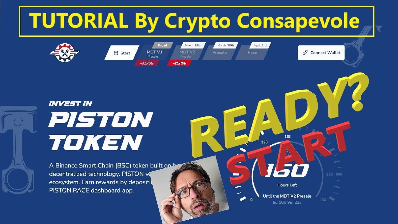 PISTON TOKEN & My DIAMOND TEAM v2: come prepararsi alla pre-vendita del token? ve lo spiego.