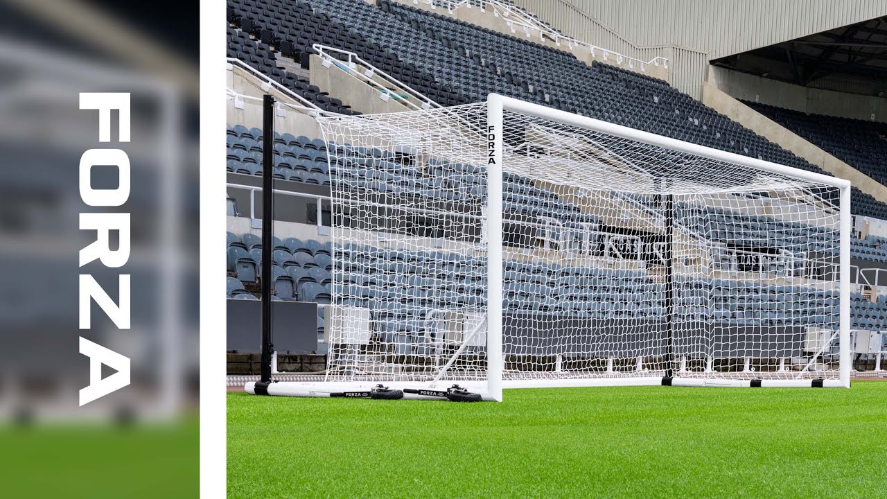 FORZA Half Folding 24x8 Football Goal &ndash; At Newcastle United&rsquo;s SJP Stadium