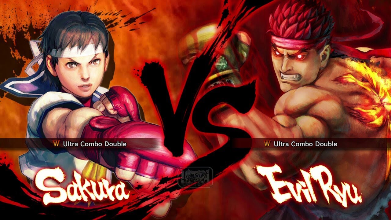 Ultra Street Fighter 4 - Sakura Vs Evil Ryu [Hardest]