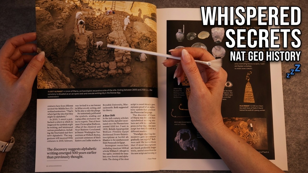 ASMR Whispered National Geographic | Ancient Bridges & Neolithic History 💤