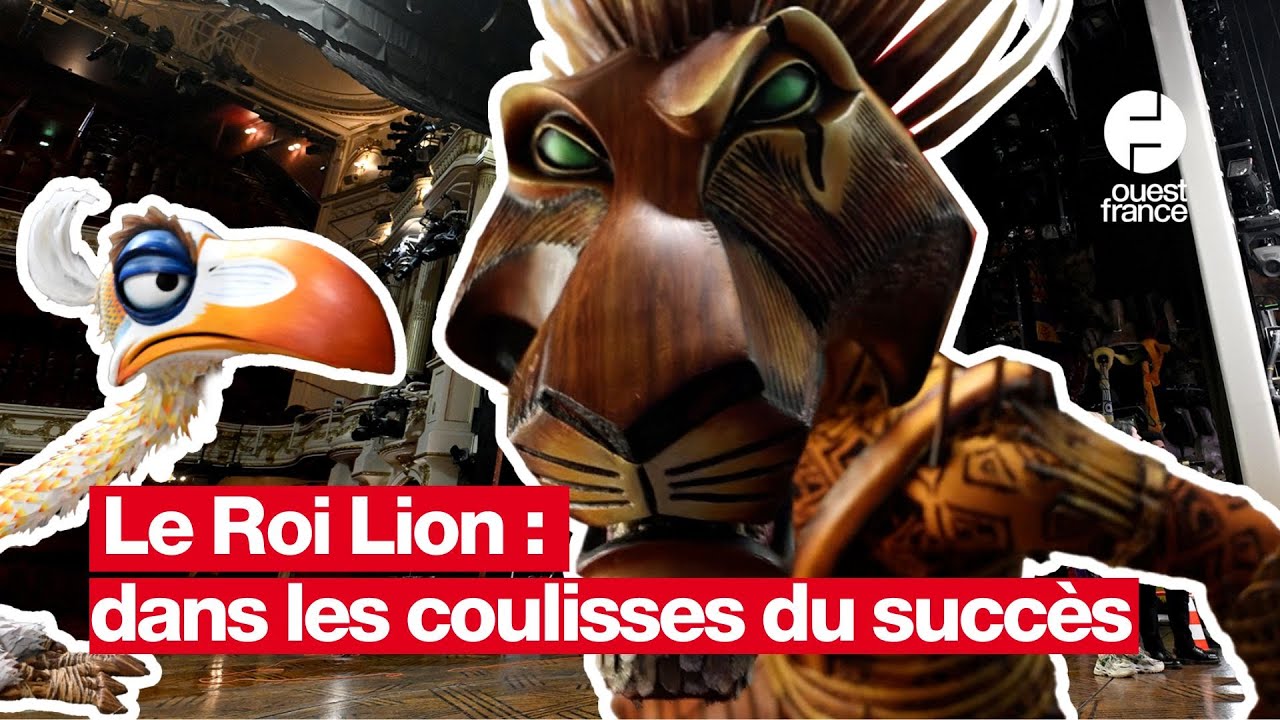Dans les coulisses de la comédie musicale du Roi Lion