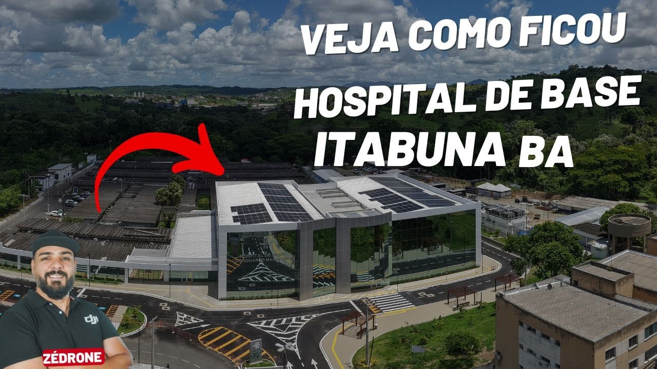 ZÉ DRONE MOSTRA COMO FICOU O NOVO HOSPITAL DE BASE