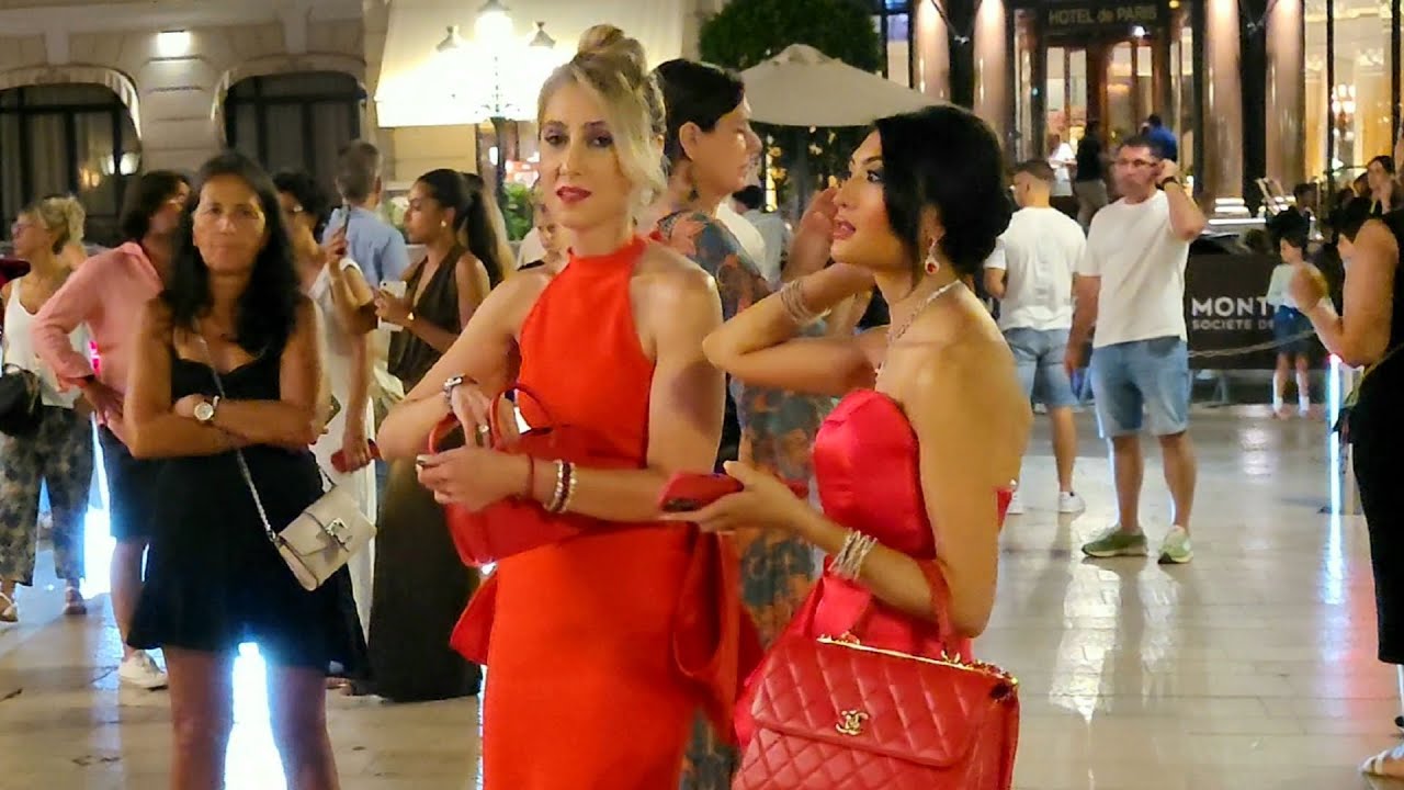 RICH LADIES ENJOYS MONACO NIGHTLIFE/ LUXURY LIFESTYLE & BEST CARS