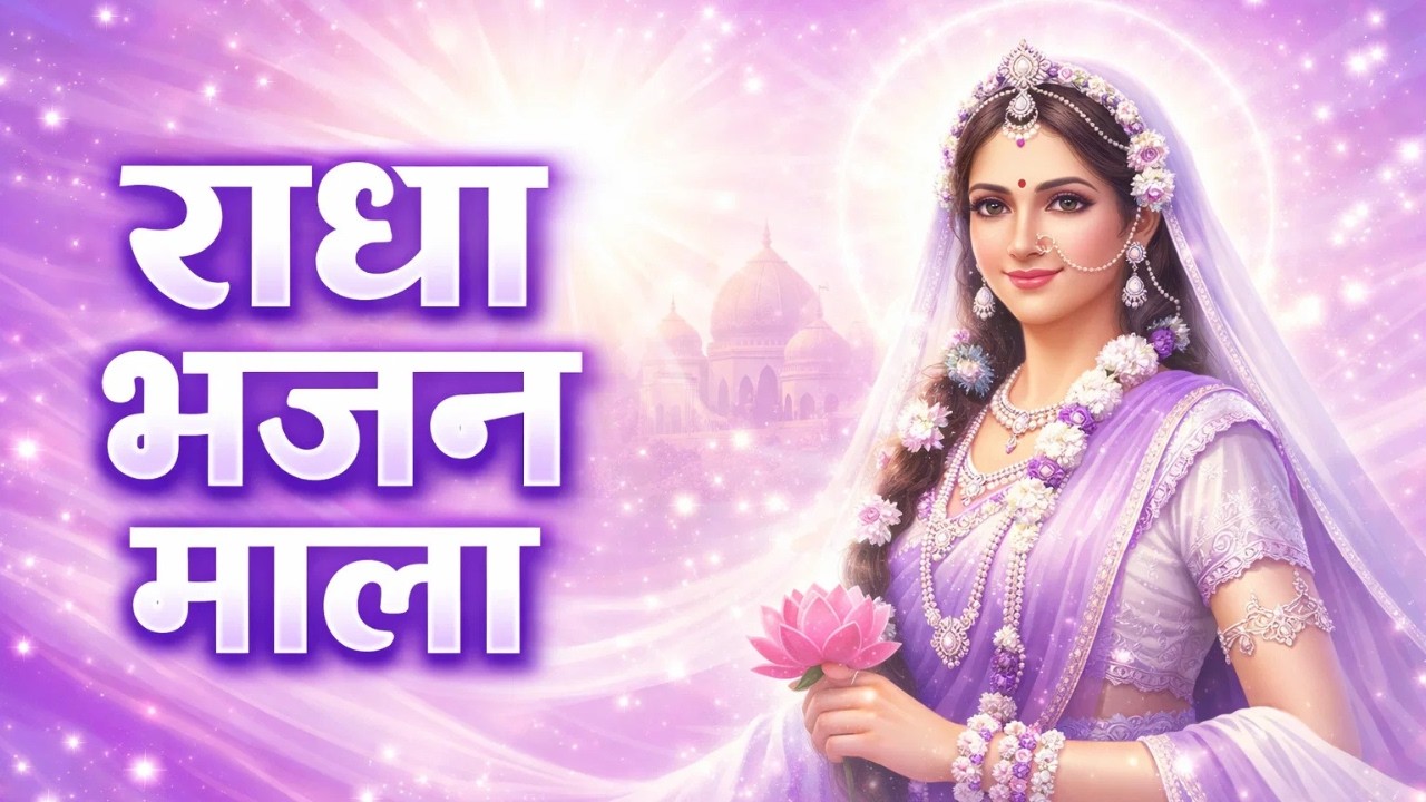 राधा भजन माला | 4 मधुर राधा भजन | 20 मिनट मन की शांति | राधा माता भक्ति गीत