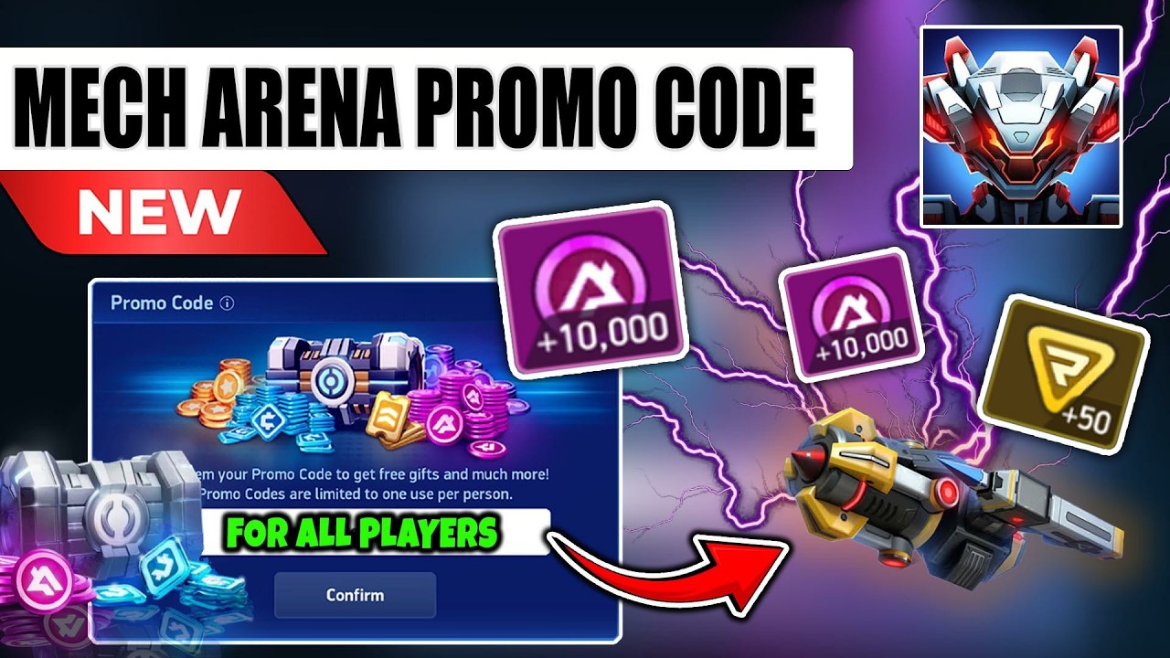 MECH ARENA PROMO CODES 2026 🔥 A-COINS REWARDS MECH ARENA CODES