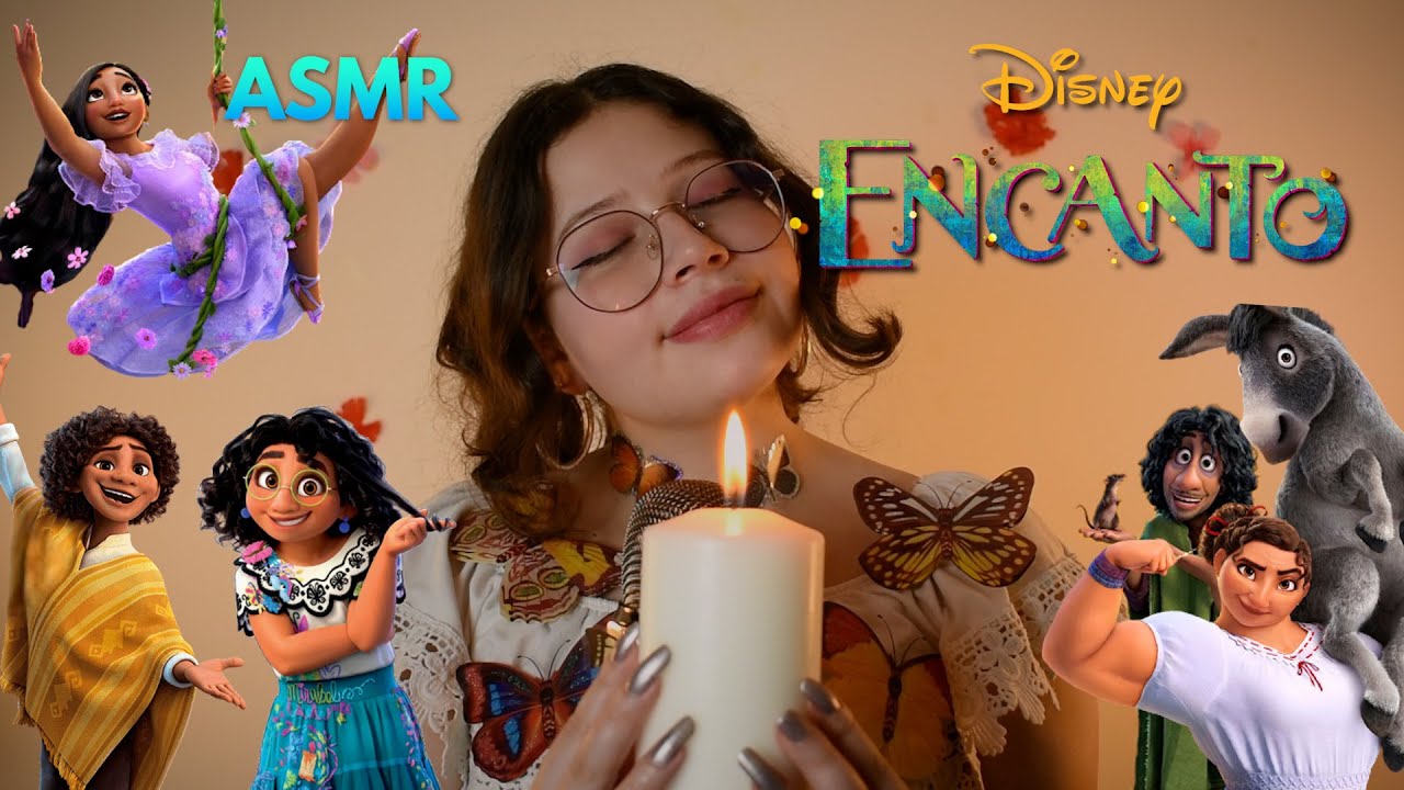 ASMR en ESPAÑOL 🎵 CANTANDO mientras te DUERMES 😴Canciones de ENCANTO🌺🌈Vivalen ASMR