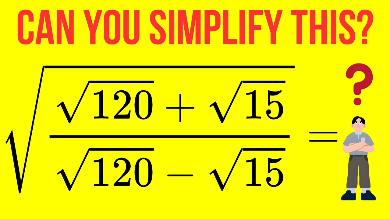 USA | Most Students Can't Solve This Harvard University Entrance Exam Question |  Math Square Root