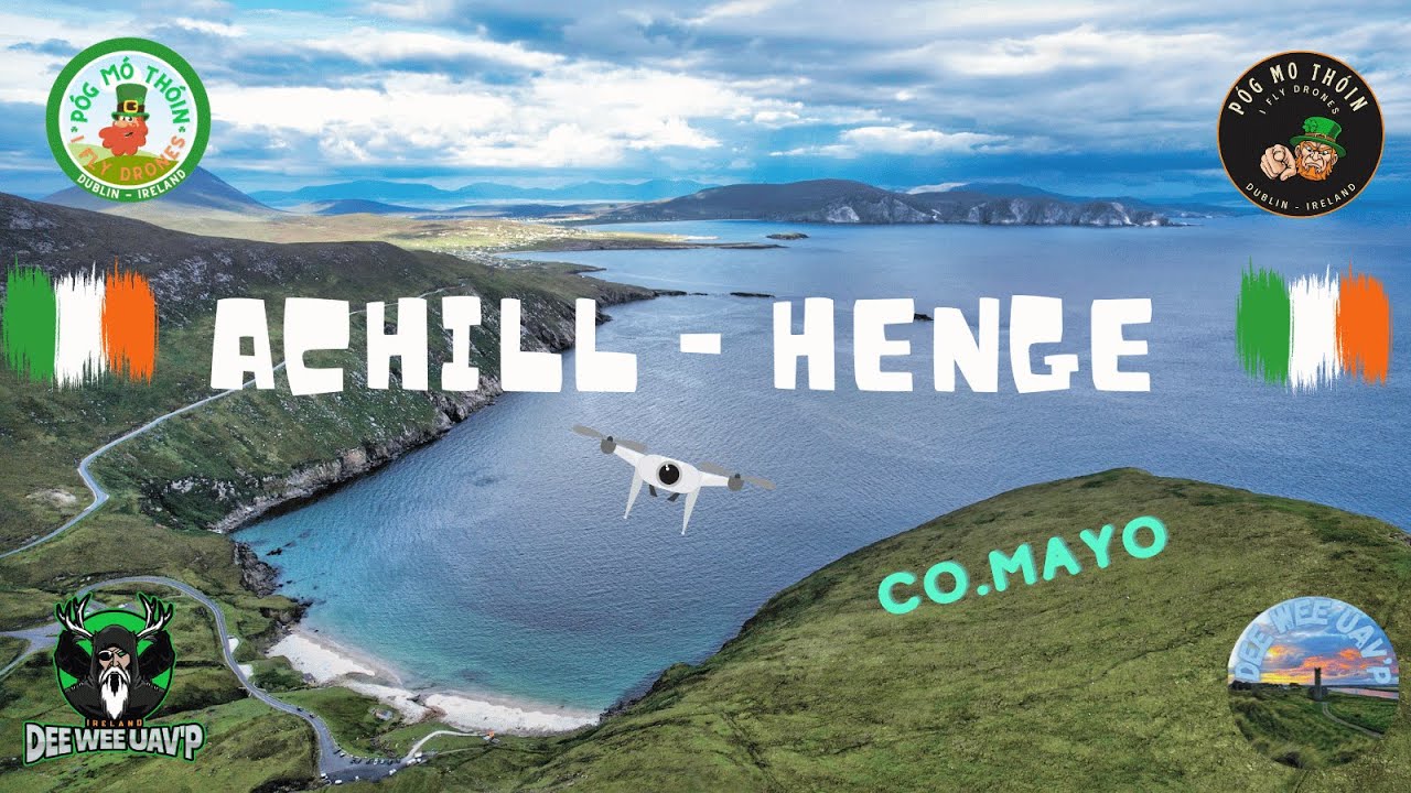 Achill - Henge | Achill Island | Co. Mayo | Ireland 4K|DJI Mini 2|#achillisland #mini2 #dronefootage