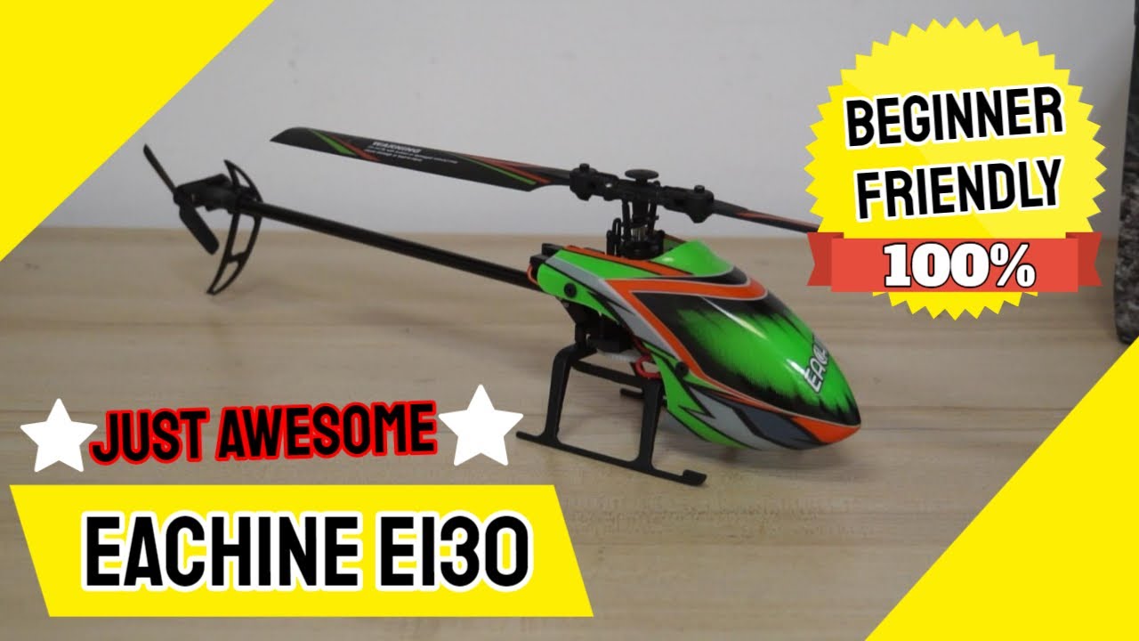 Eachine E130 Alitude Hold 4 Channel Beginners RC Helicopter