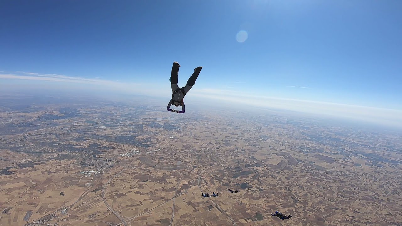 Jump 273 Personal GoPro - Relative work training - Skydive Madrid