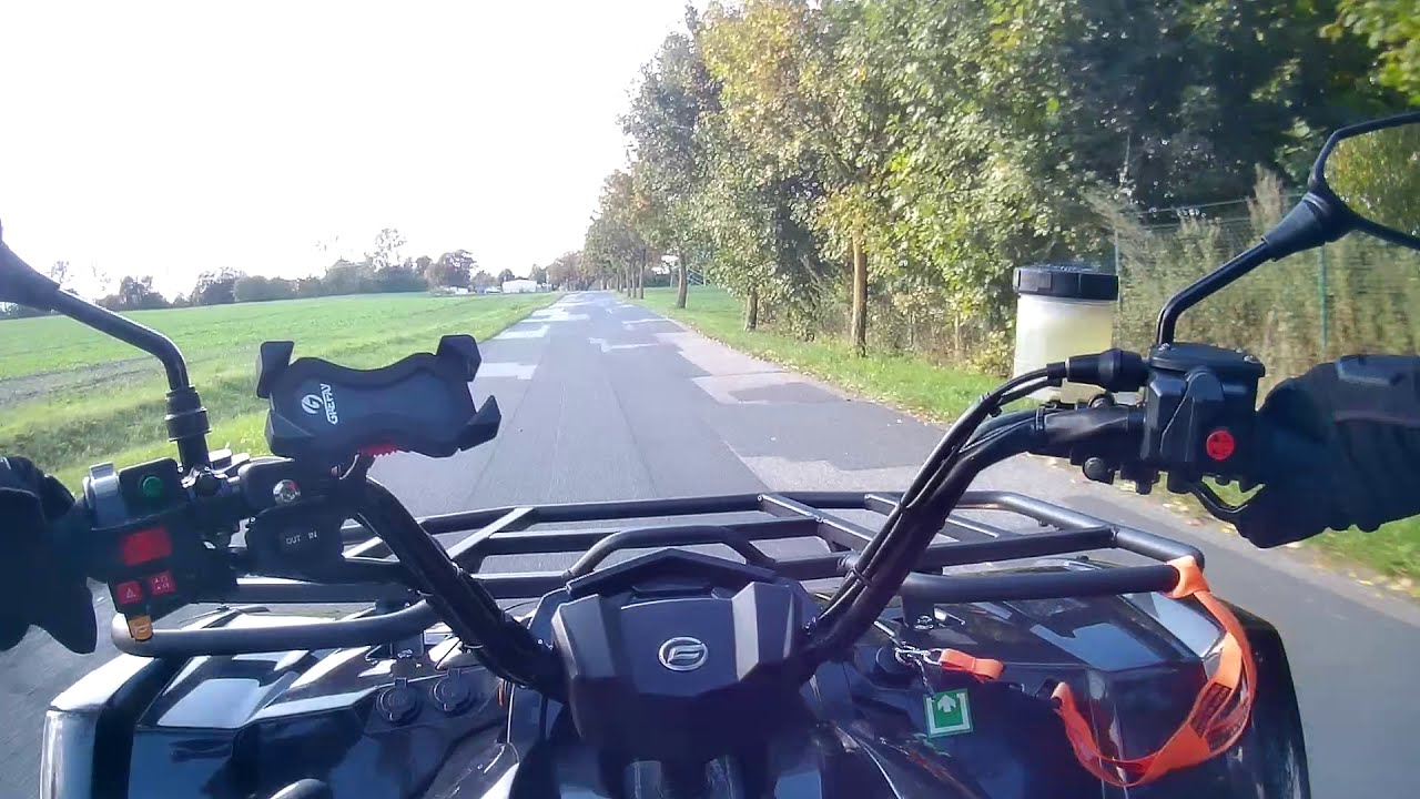 CFMOTO CForce 450s One LOF Straßentour Teil 2