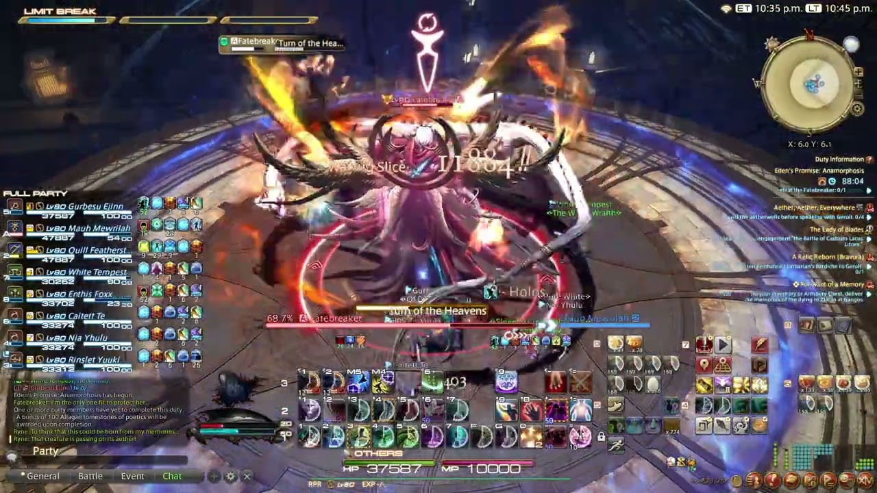 FFXIV Eden's Promise: Anamorphosis Synced in 6:46