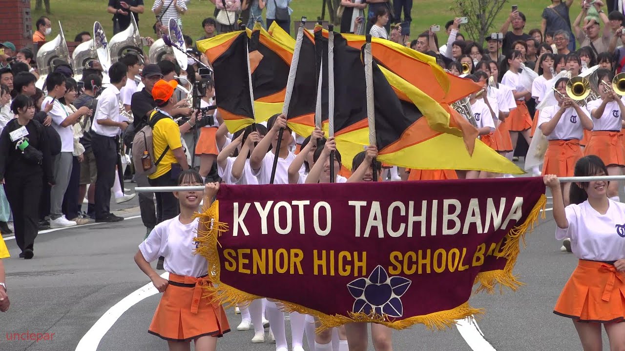 Kyoto Tachibana SHS Band 京都橘高校吹奏楽部  常滑市制70th Parado and Drill