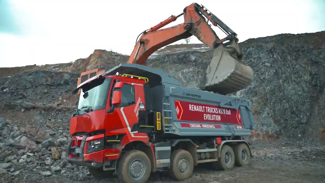 Essai Renault Trucks K520 8x8