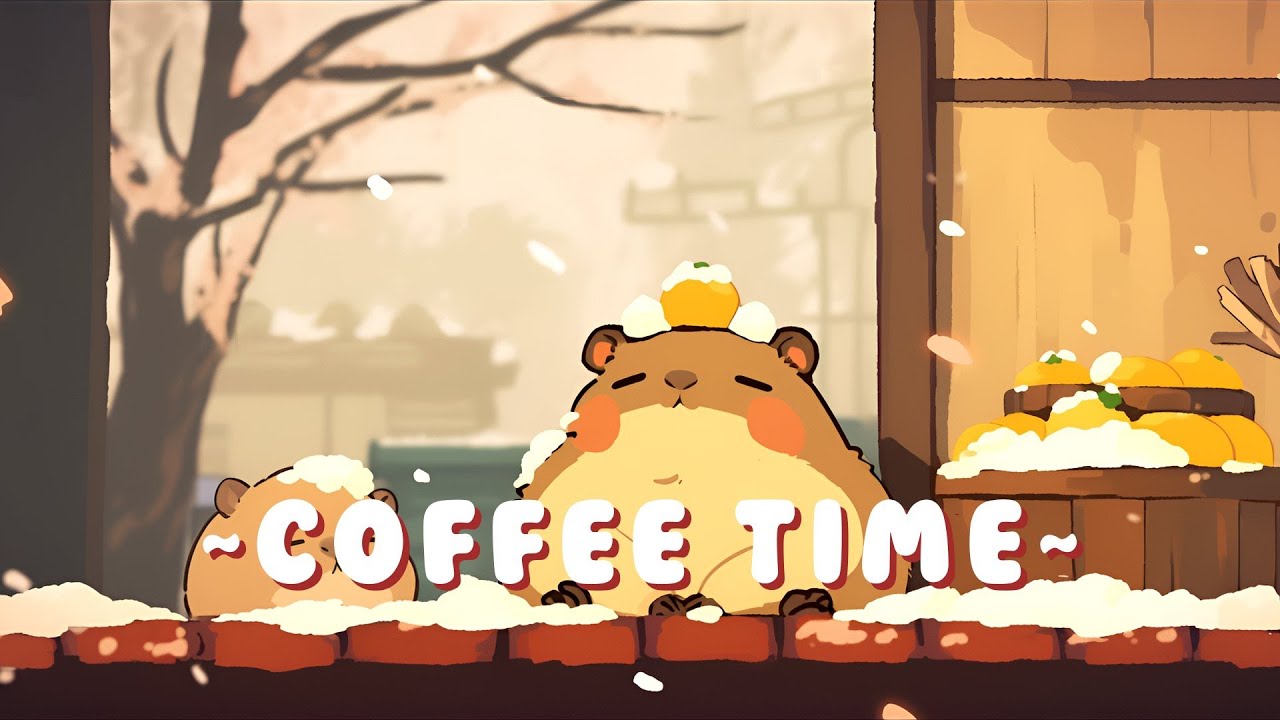 Capybara Lofi Radio - Peaceful Music for Your Soul ~ Zen Moments ~ 📚 🎵