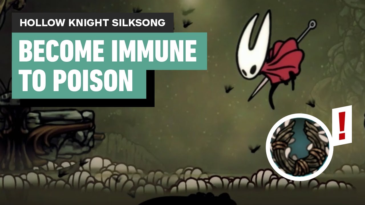 Hollow Knight Silksong: How to Negate Poison - Wreath of Purity Location