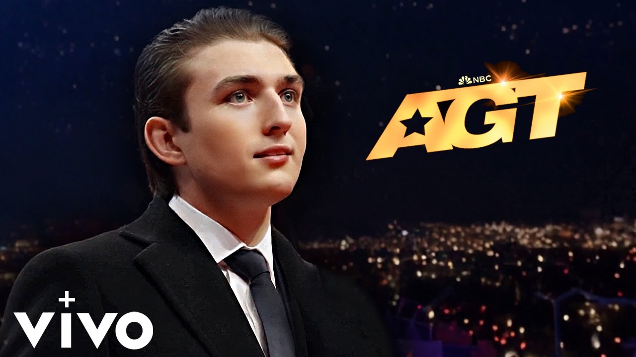 Unbelievable Talent! Barron Trump Sings 'Heaven's Embrace' Live on ViVO Tunes Talent!  |AI Cover|