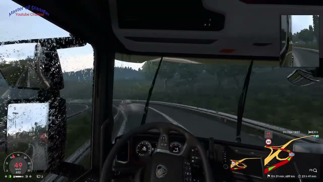 EuroTruck Simulator 2 - Rotterdam-Geneva