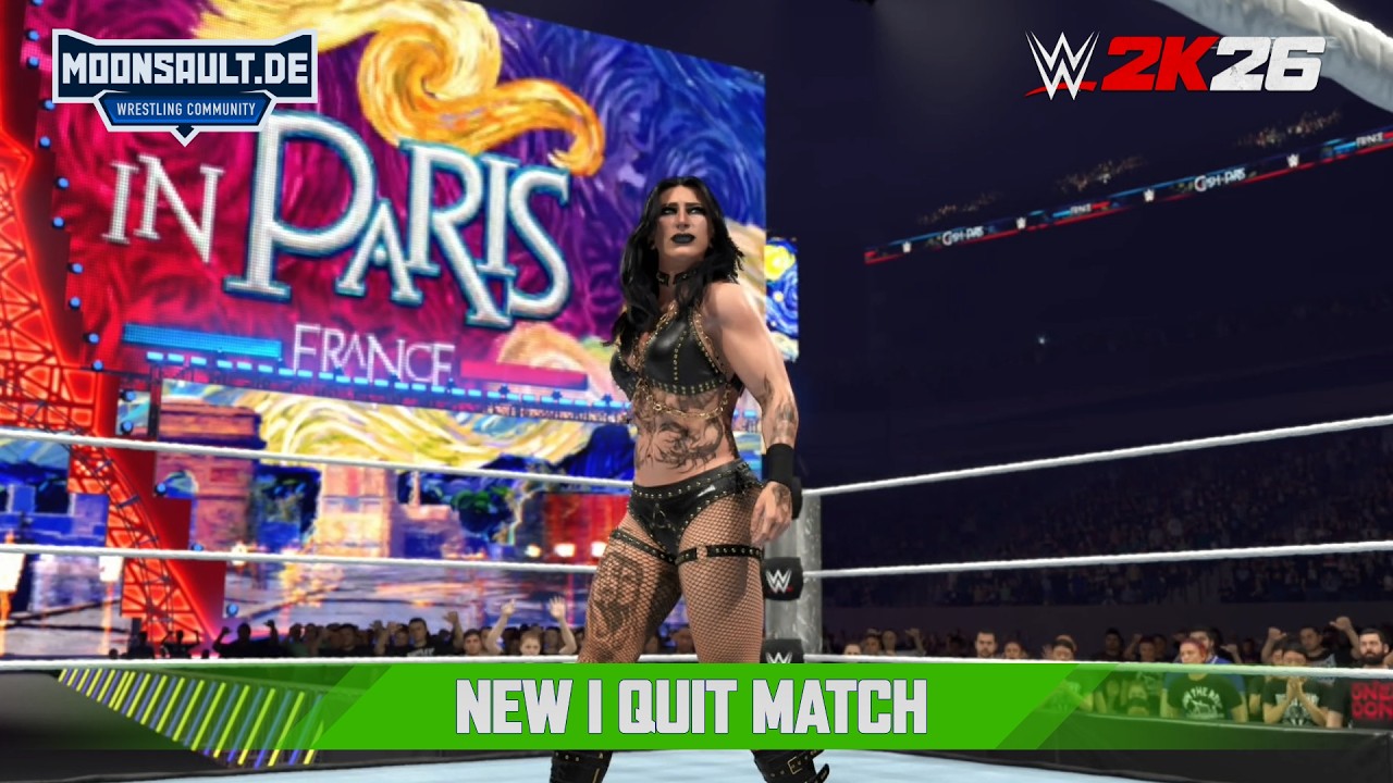 WWE 2K26 - NEW I Quit Match - Rhea Ripley vs Liv Morgan