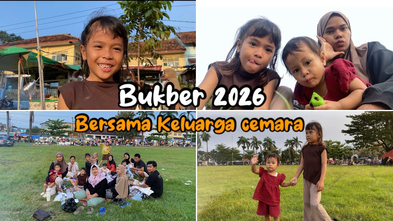 Bukber 2026 di alun2 Haurgeulis bersama keluarga cemara