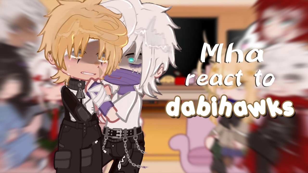 Pro Heroes and LOV (+ Shoto) react to Dabihawks |☆ Mha react to Dabihawks ☆| angst 💔 .. | 2/3 💭  |