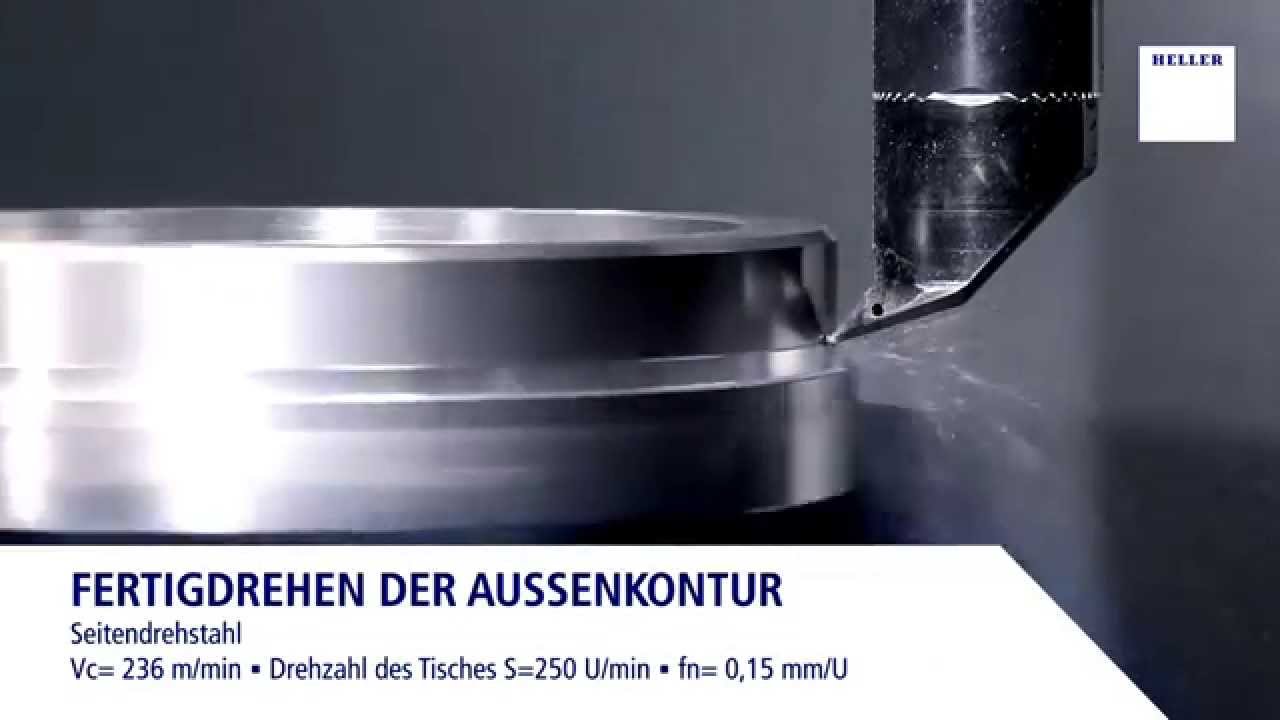Exzenterring - Fräs-Drehen mit der Baureihe C von HELLER