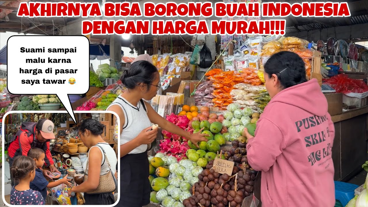 KE PASAR BORONG BUAH MEMBERANIKAN DIRI UNTUK NAWAR HARGA