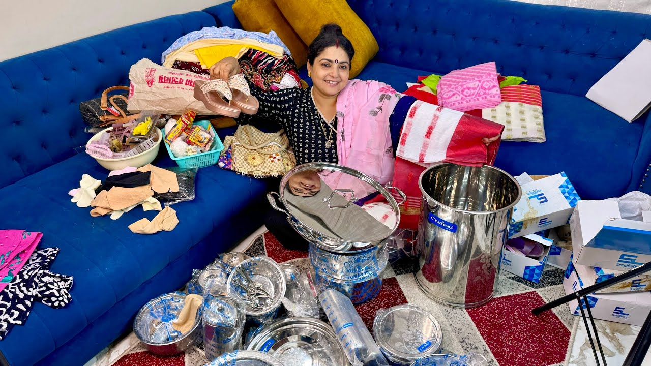 MADDY NE MUMMY KO BIRTHDAY SE PAHLE GIFT 🎁DEDIYA 101 PIECE BARTAN