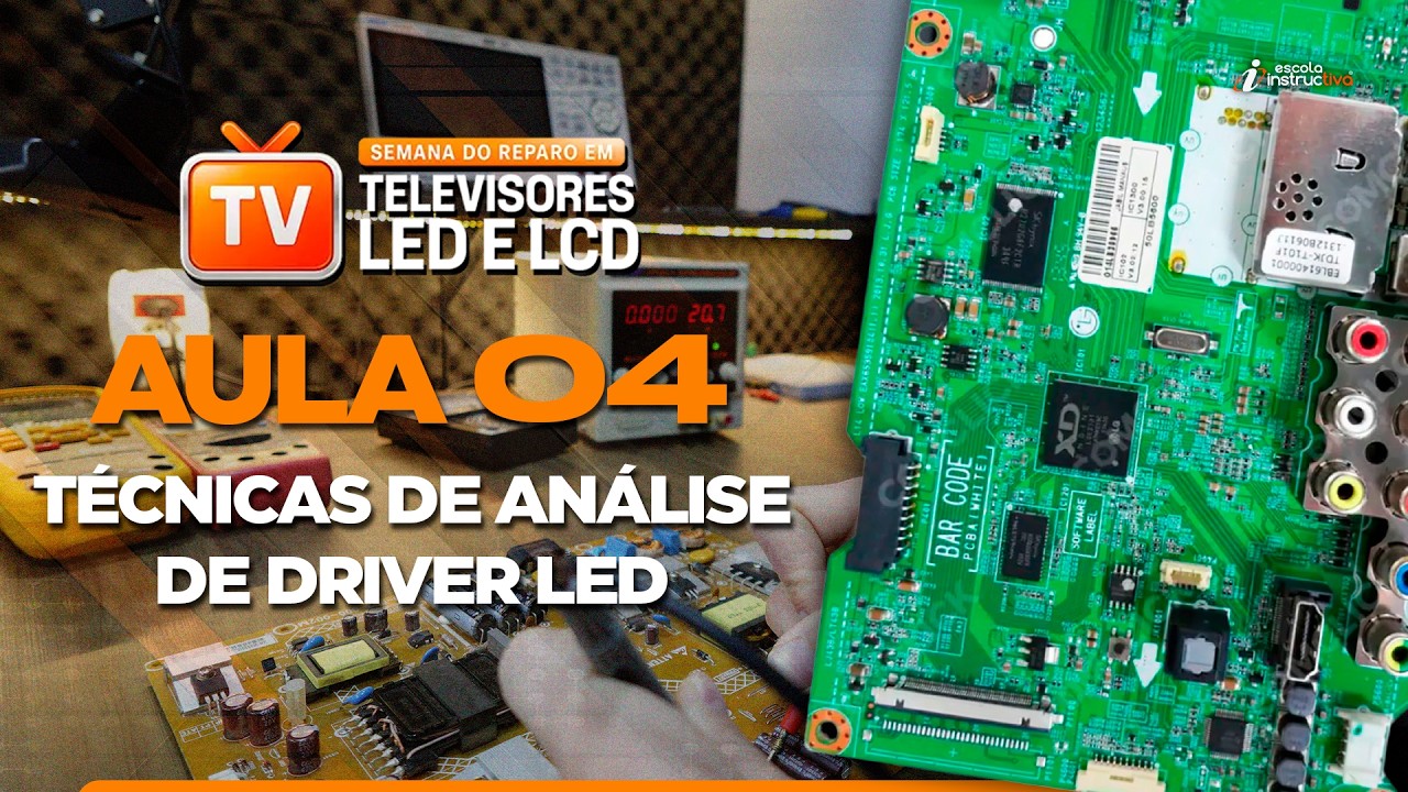 LIVE 999 - AULA 4 - ANÁLISE DA MALHA DE CONTROLE DE TELEVISORES