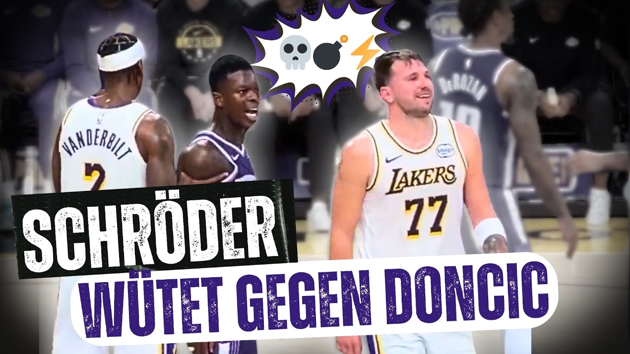 Schr&ouml;der droht Doncic Schl&auml;ge an?! | Crunchtime NBA