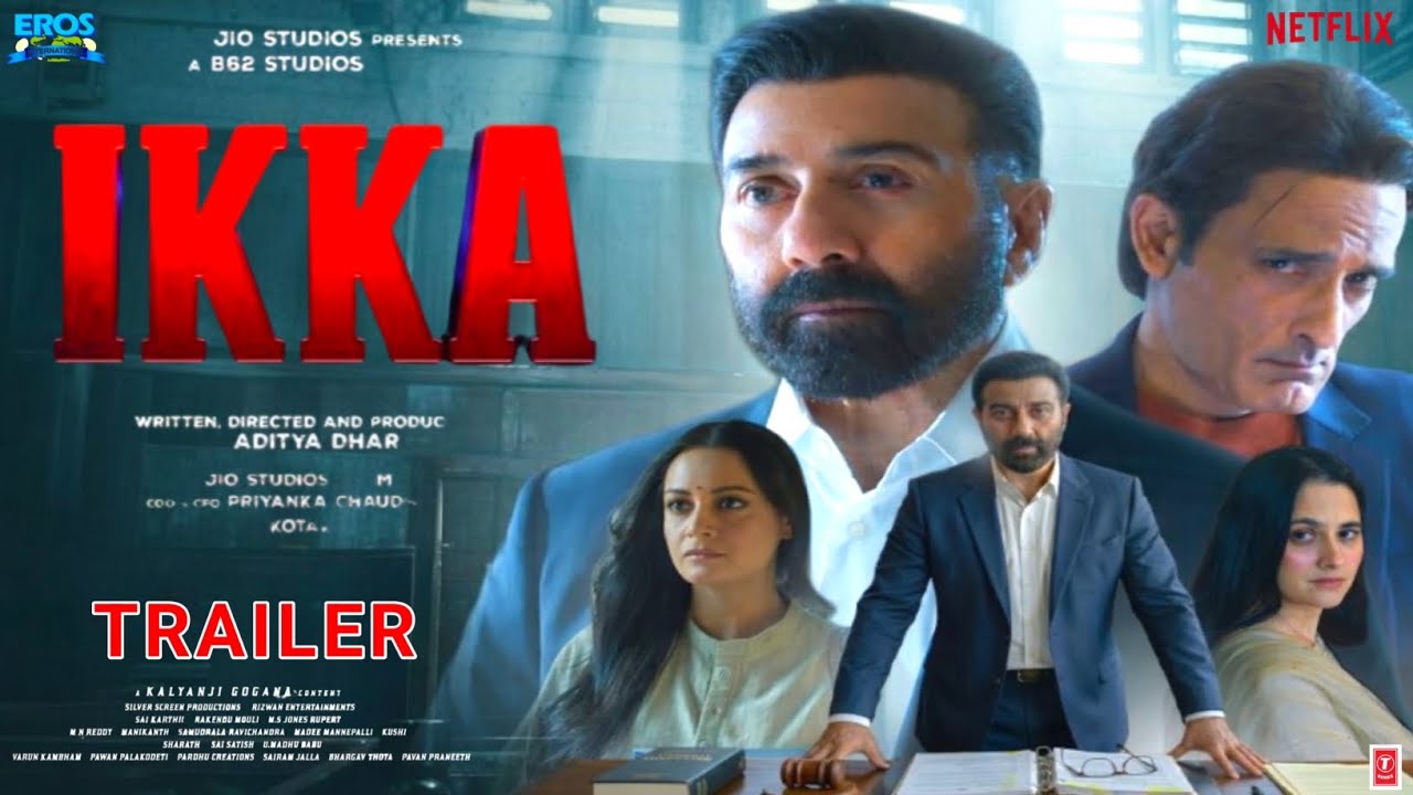 Ikka Trailer | Ikka Release Date | Ikka Sunny Deol |New Bollywood Movie 2026 | Ikka Teaser