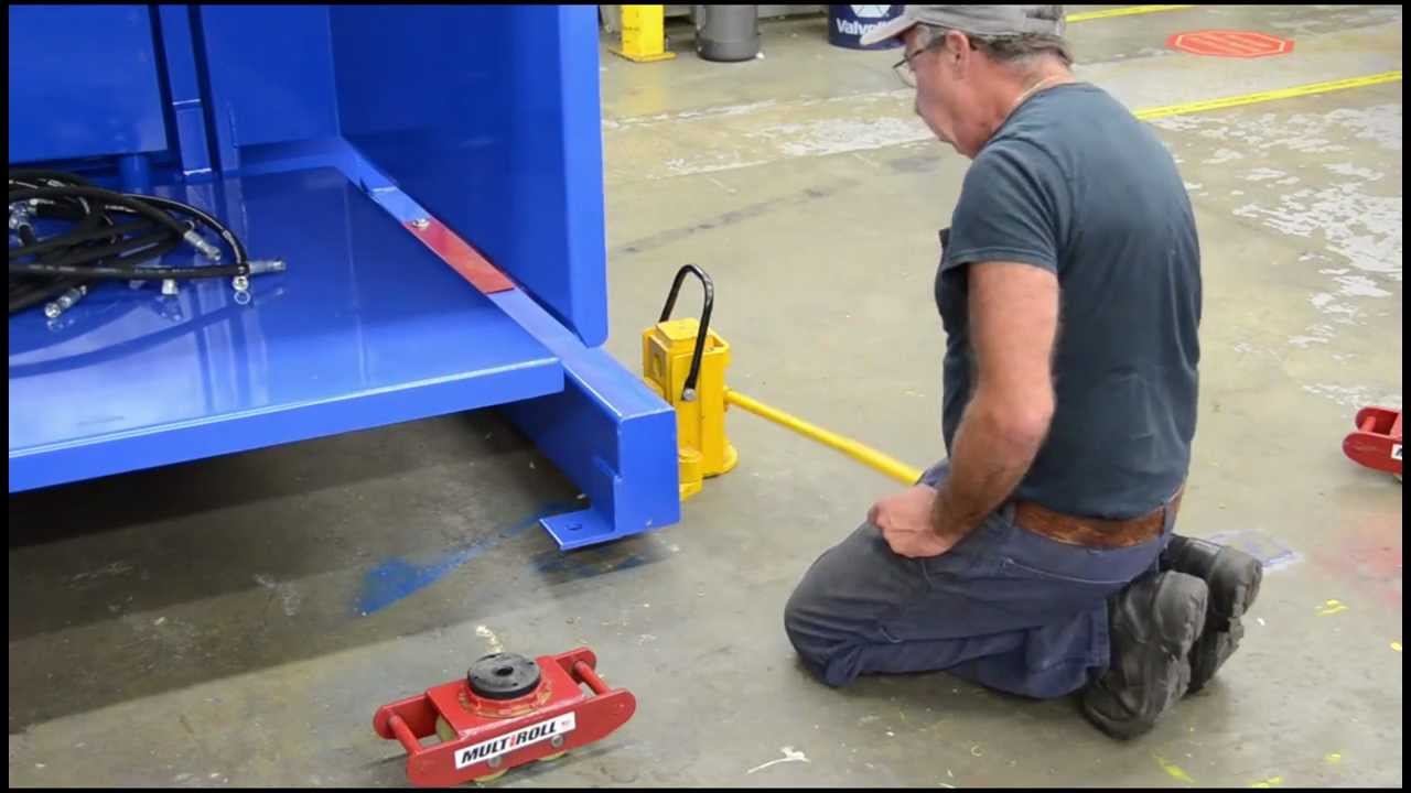 How to Use Machinery Skates, Toe Jacks and Roller Skids