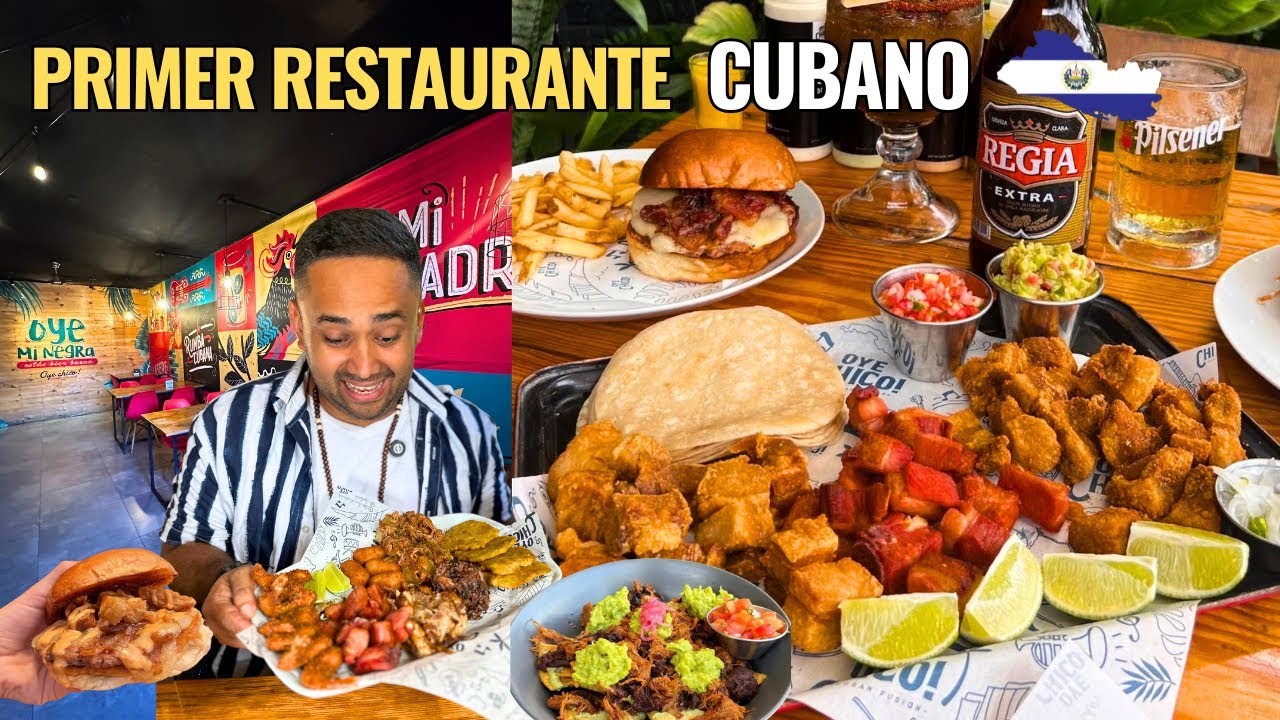 PRIMER RESTAURANTE CUBANO EN EL SALVADOR una Nueva Función gastronómica 