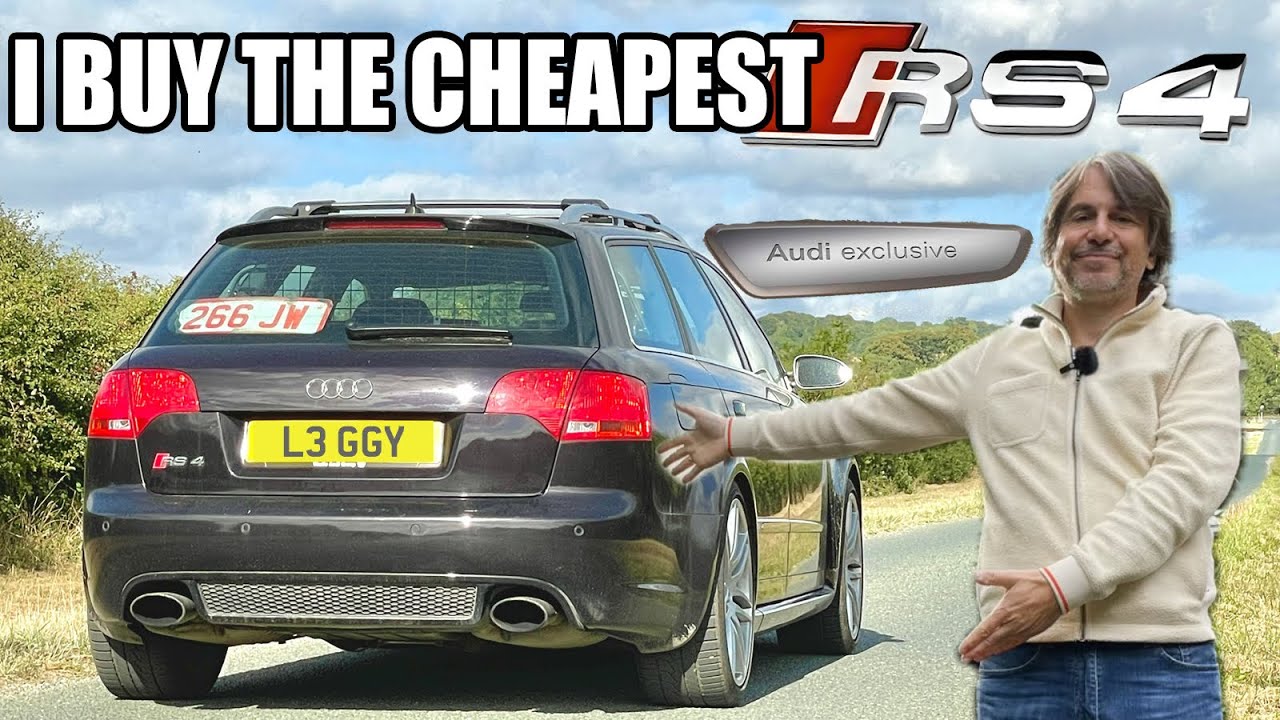 I BUY THE UK'S CHEAPEST AUDI RS4! (EXCLUSIVE PAINT AND INTERIOR!) 