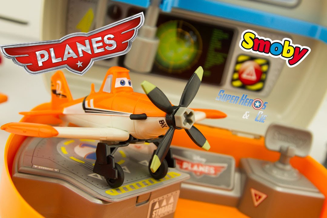 Disney Pixar Planes Dusty Smoby Customiz Box Jouet Toy Review Kids