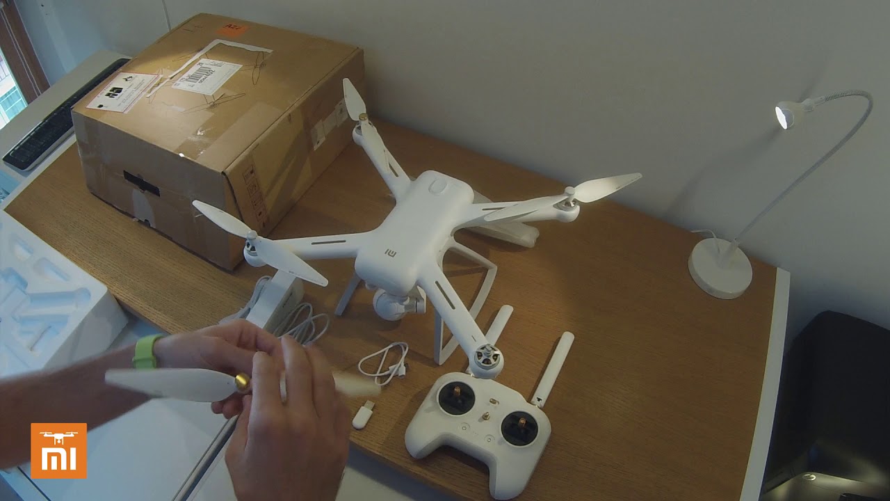 Xiaomi Mi Drone 4K - what's in the pack | Gearbest