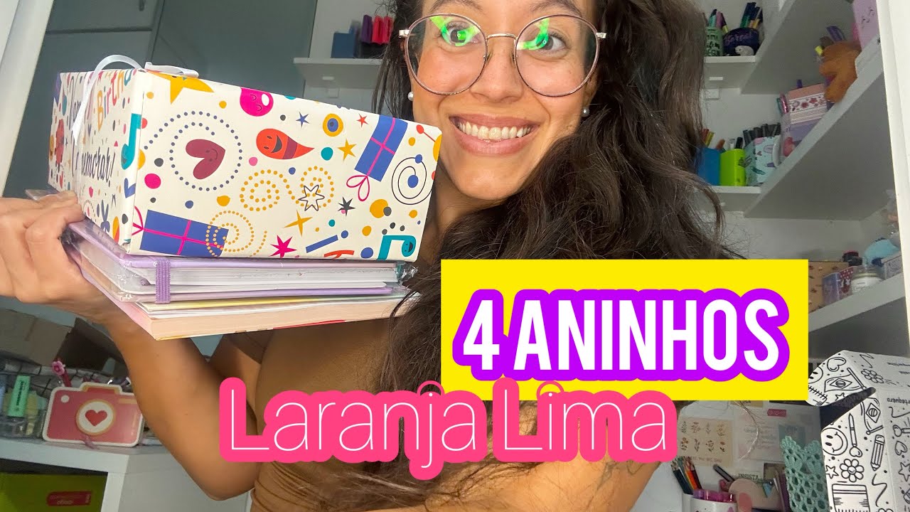 Unboxing Paper Box Clube Mega Max 4 anos de muita fofura - Aniversário 🎁  Laranja Lima janeiro 2026