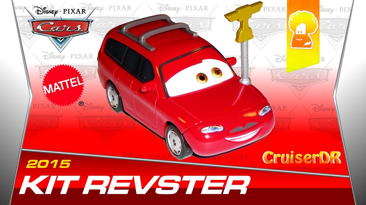 Disney Pixar Cars 2015 Single Pack Diecast Kit Revster (Vollstoff) 1:55 Scale Mattel
