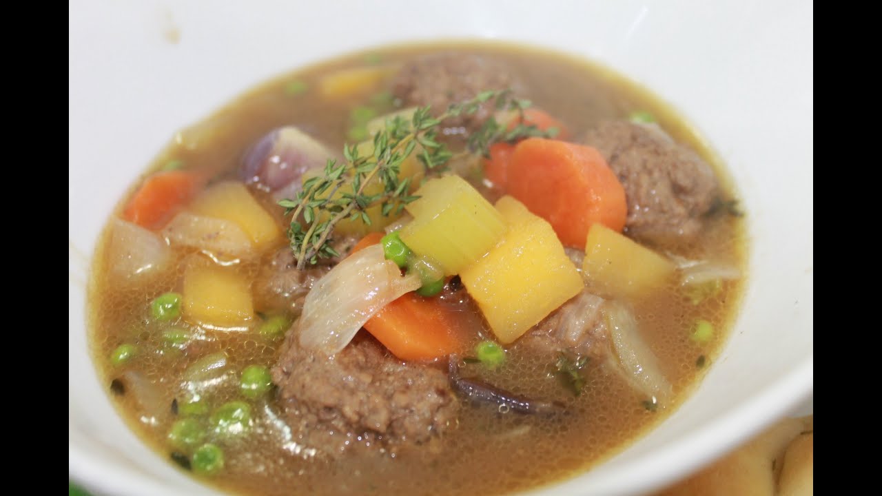MEATBALL STEW - Bonita's Kitchen