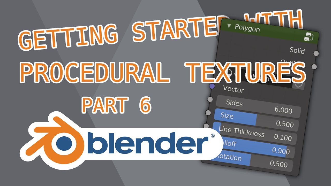 Shape Generator - Getting started with Blender Nodes Part 6