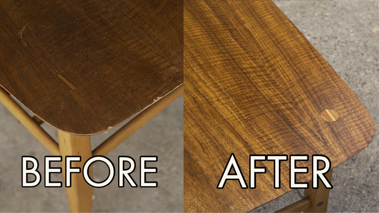 Thrift Store Rescue #22 | Refinishing And Repairing A Mid Century Lane Table