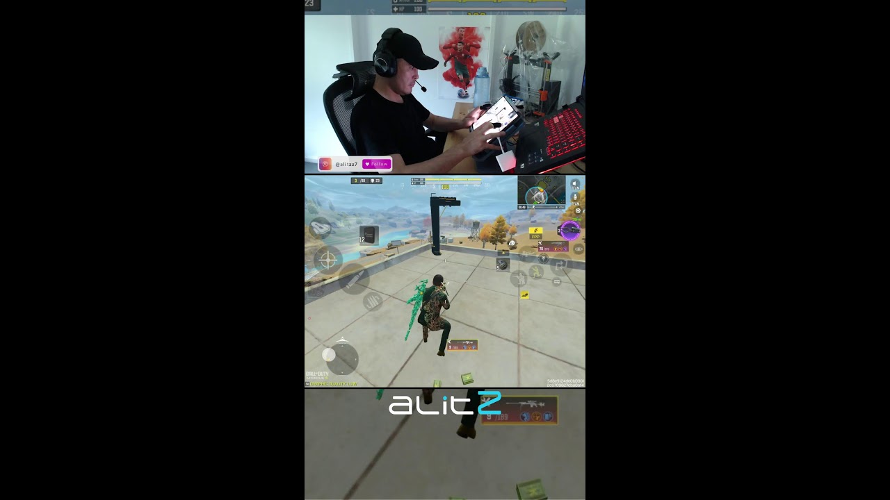Call of Duty Mobile: 6 finger gameplay!