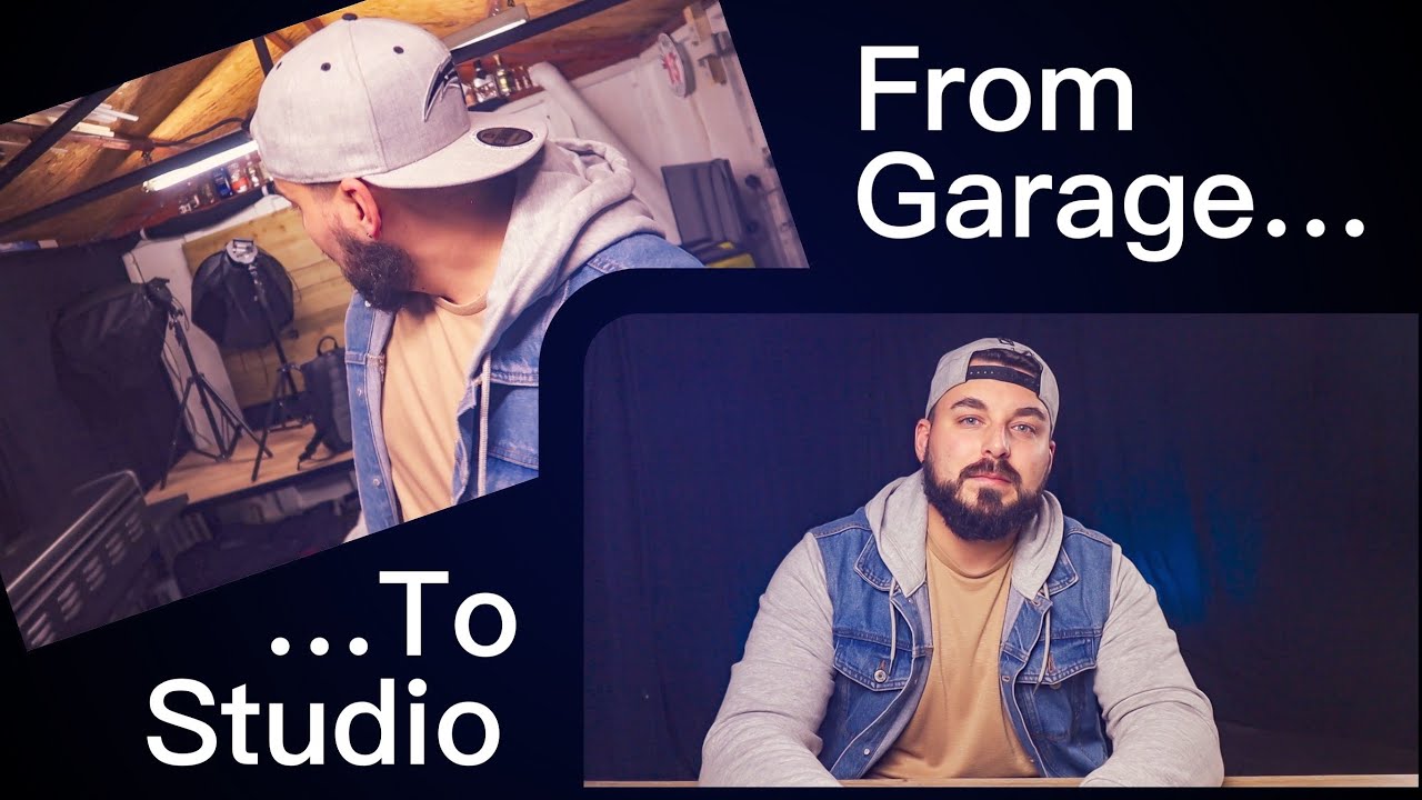 Watch me turn my Garage….into a YouTube Studio